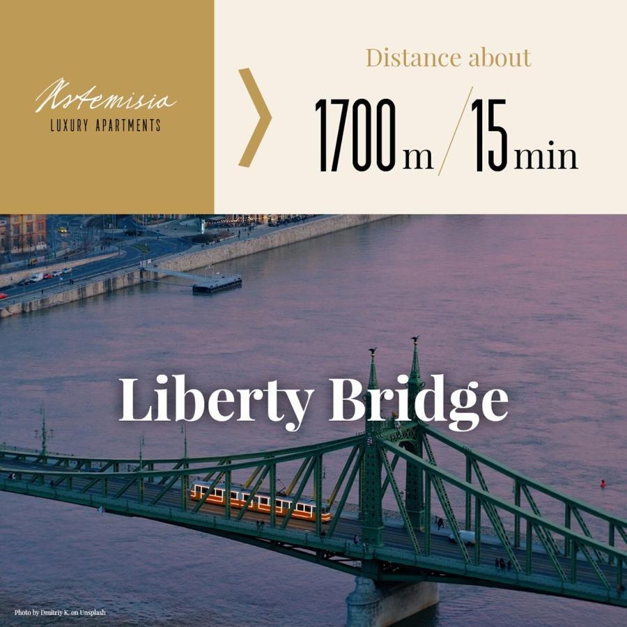 Artemisia Luxury Apartments Penthouse Budapest Kültér fotó