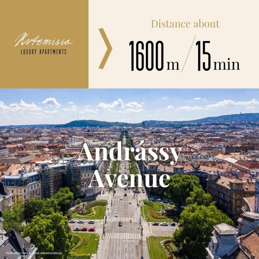 Artemisia Luxury Apartments Penthouse Budapest Kültér fotó