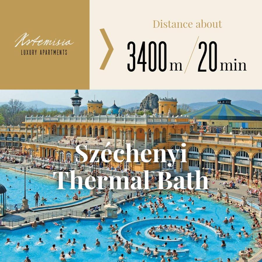 Artemisia Luxury Apartments Penthouse Budapest Kültér fotó